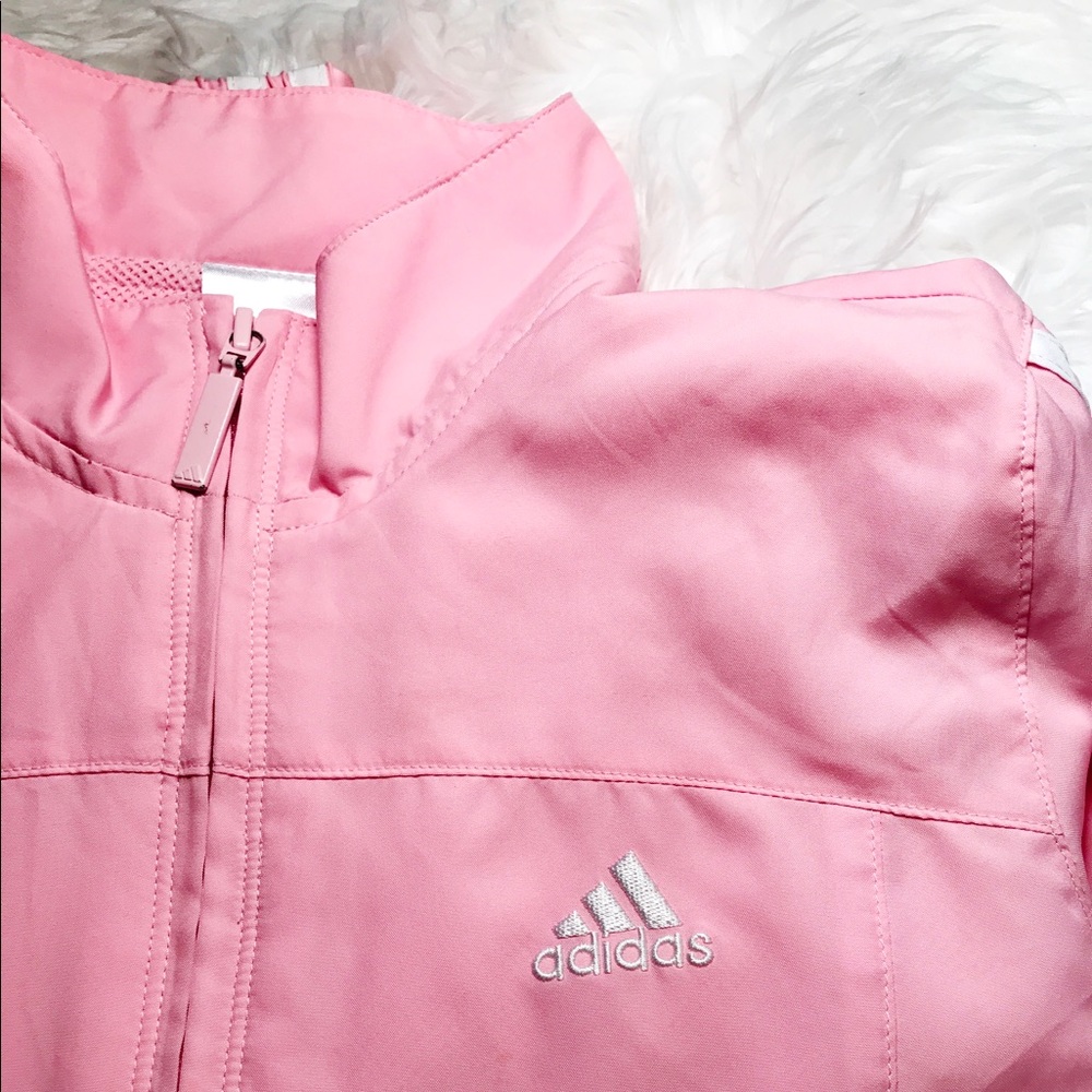 Adidas Vintage Baby Pink Jacket Gem